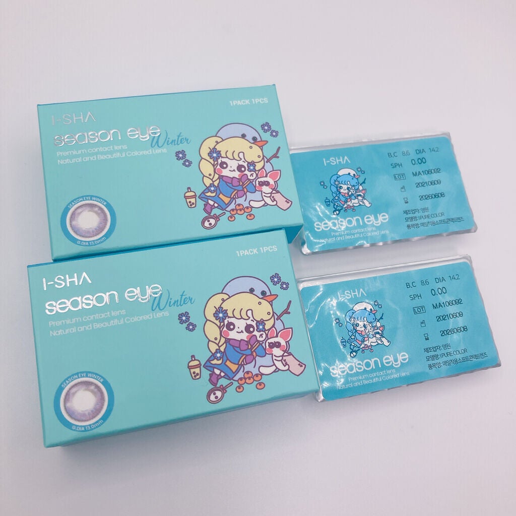 i-shaアイシャ Season Eye/蜜のレンズ/カラーコンタクトレンズを使ったクチコミ(4枚目)