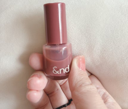 アンドバイロムアンド グラッシードロップネイル/&nd by rom&nd/マニキュアを使ったクチコミ(1枚目)