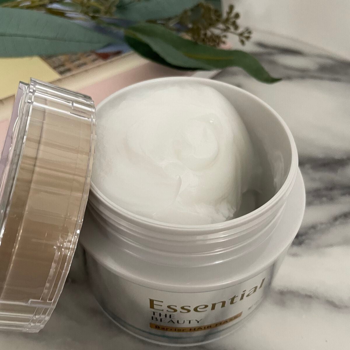 Essential THE BEAUTY 髪のキメ美容バリアヘアマスク/エッセンシャル/ヘアマスク・ヘアパックを使ったクチコミ(3枚目)