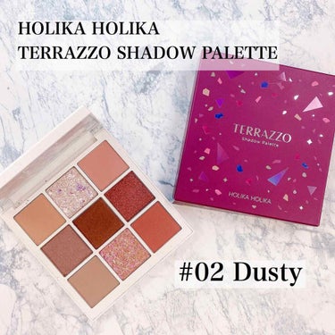 TERRAZZO Shadow palette/HOLIKA HOLIKA/アイシャドウパレットを使ったクチコミ（1枚目）