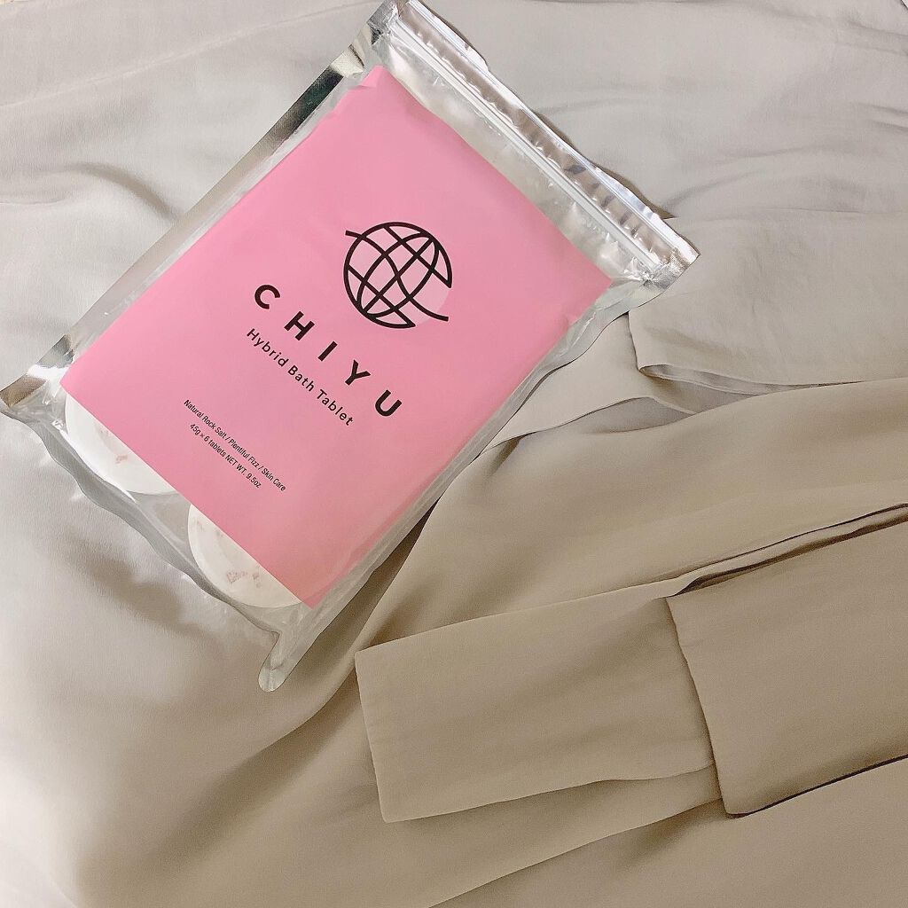 チユ ハイブリッドバスタブレット/CHIYU/無機塩系入浴剤を使ったクチコミ（1枚目）
