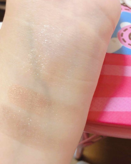 グラデーション アイ カラー(チップ付)/ちふれ/アイシャドウパレットを使ったクチコミ(2枚目)