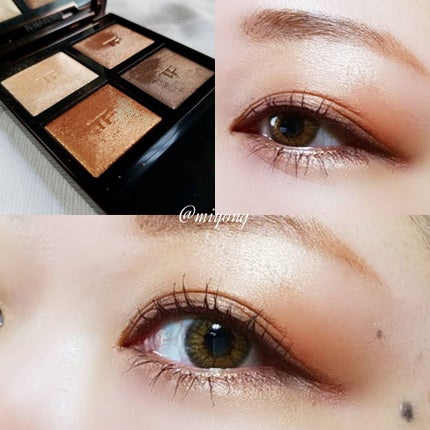 アイ カラー クォード/TOM FORD BEAUTY/アイシャドウパレットを使ったクチコミ(1枚目)