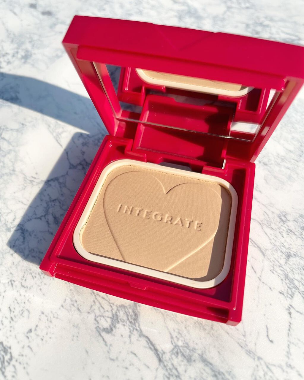 プロフィニッシュファンデーション/インテグレート/パウダーファンデーションを使ったクチコミ（2枚目）