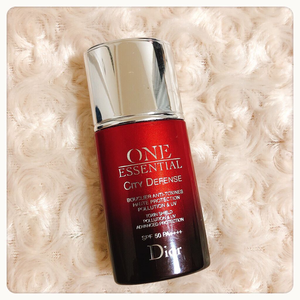 【旧】ワン エッセンシャル シティ ディフェンス 50/Dior/日焼け止めミルクを使ったクチコミ(1枚目)