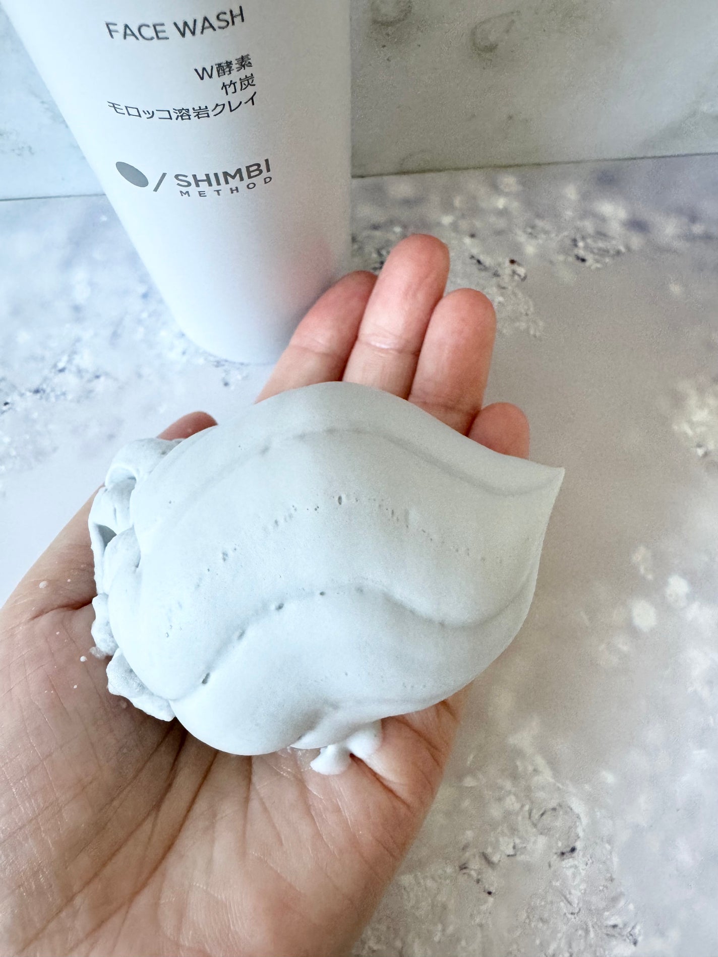 W酵素洗顔フォーム/SHIMBI METHOD/洗顔フォームを使ったクチコミ(3枚目)