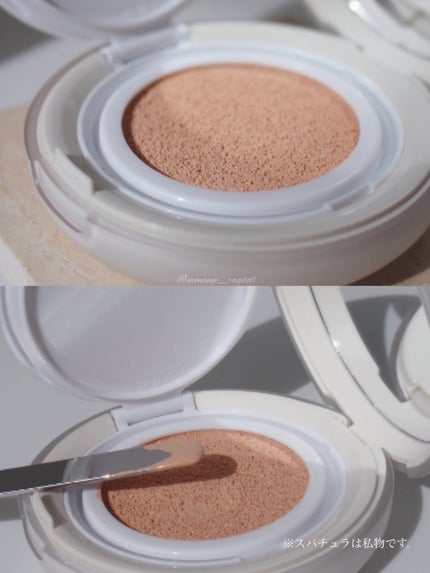 カーミンググロウアップクッションファンデーション/favs/リキッドファンデーションを使ったクチコミ(4枚目)