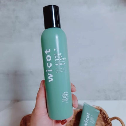 スカルプ&ヘア シャンプー/トリートメント リフレッシュ/wicot/市販シャンプーを使ったクチコミ(2枚目)