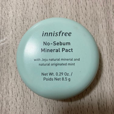 ノーセバム ミネラルパクト N/innisfree/プレストパウダーを使ったクチコミ（1枚目）