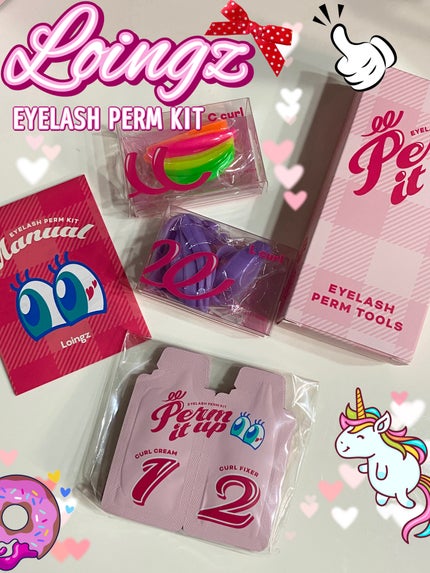 パーマイットアップアイラッシュパーマキット/Loingz/その他キットセットを使ったクチコミ(1枚目)