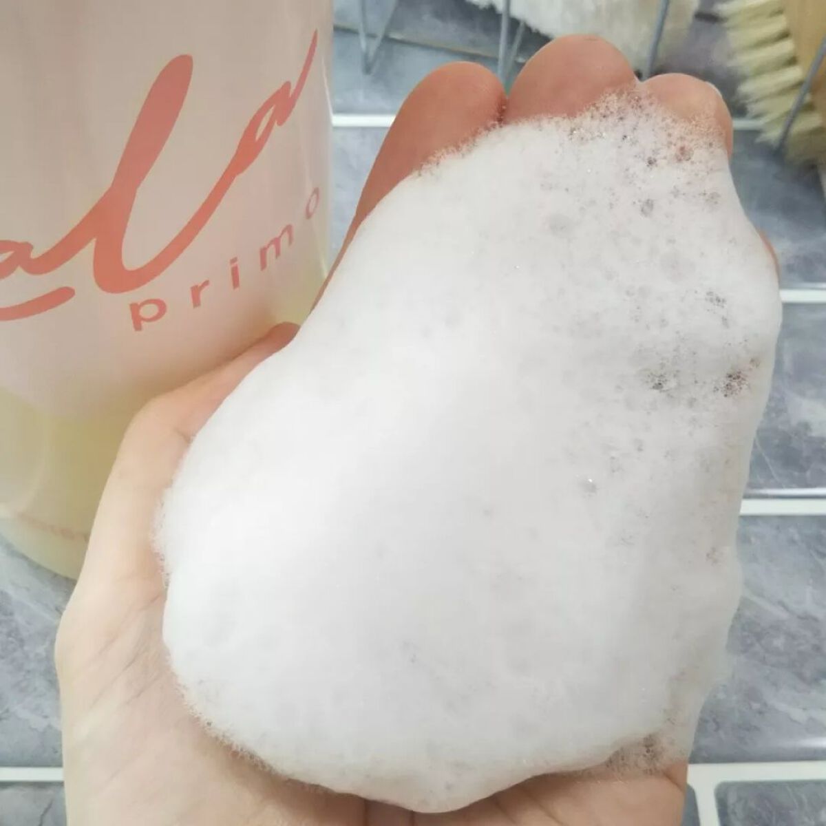 ララプリモ モイスチャーリペア シャンプー／トリートメント/ララプリモ /市販シャンプーを使ったクチコミ（3枚目）