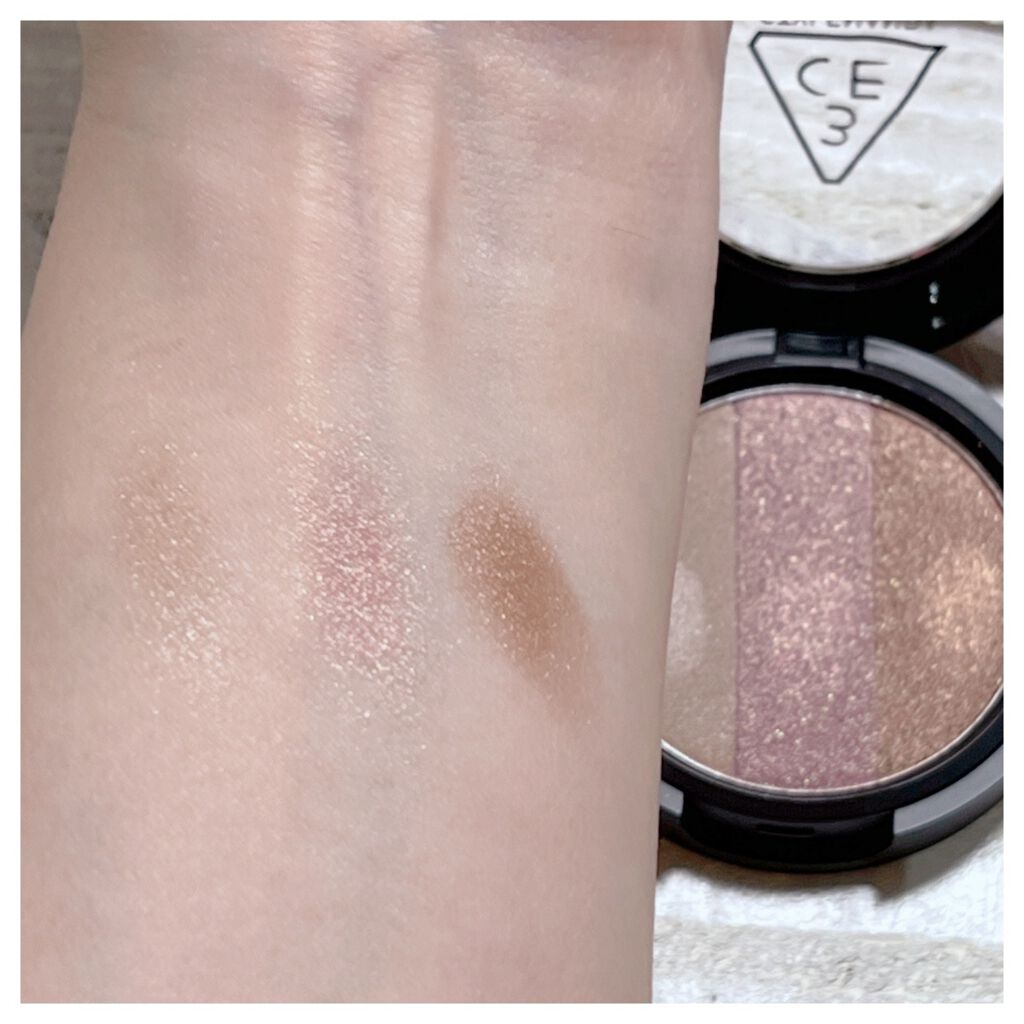 3CE TRIPLE SHADOW/3CE/アイシャドウパレットを使ったクチコミ（3枚目）