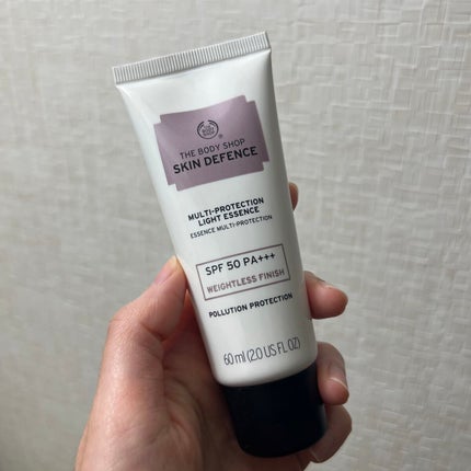 スキンディフェンス プロテクションローション SPF50+ PA++++/THE BODY SHOP/日焼け止めローションを使ったクチコミ(1枚目)