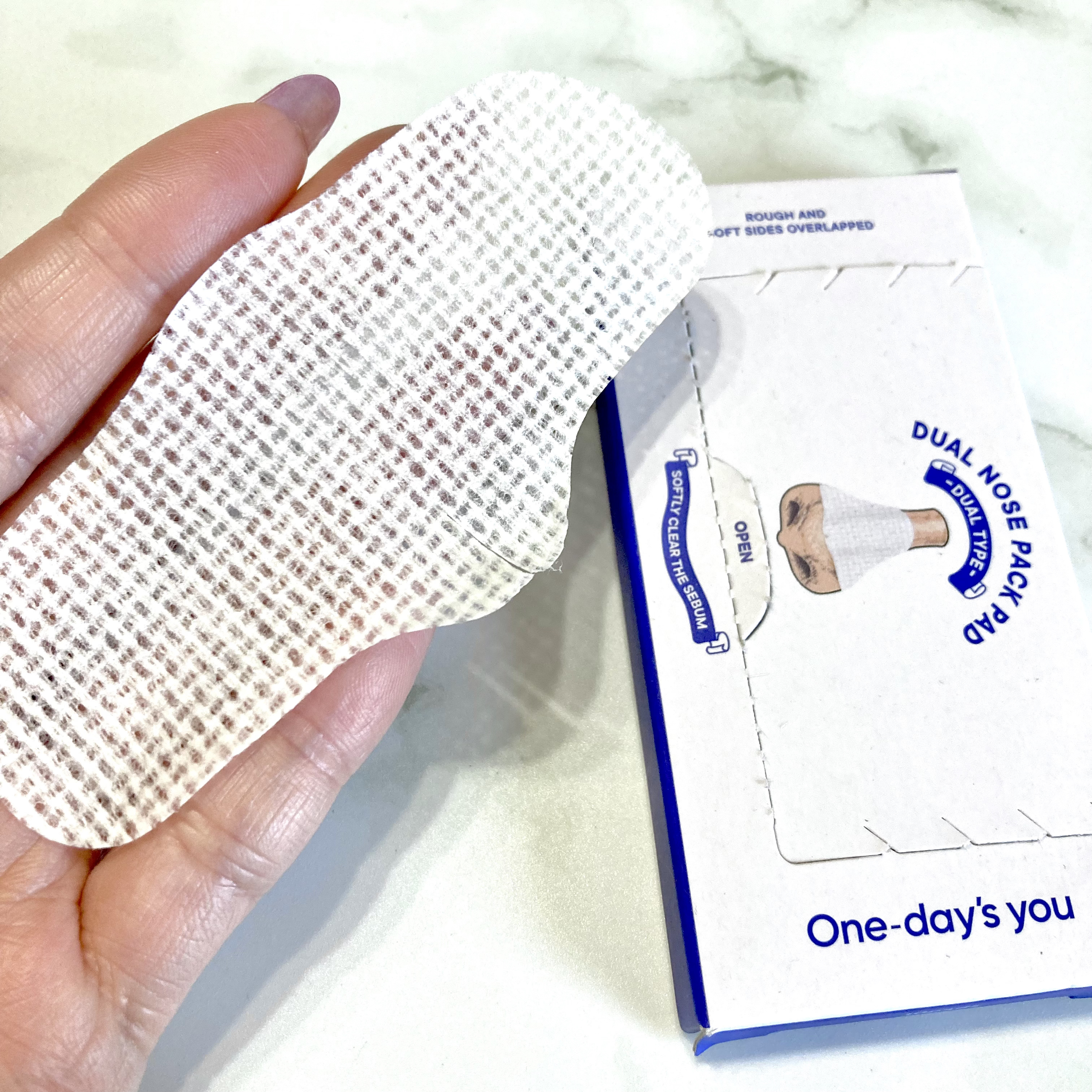 ノーモアブラックヘッド(ノーズピーリング)/One-day's you/スクラブ・ゴマージュを使ったクチコミ（3枚目）