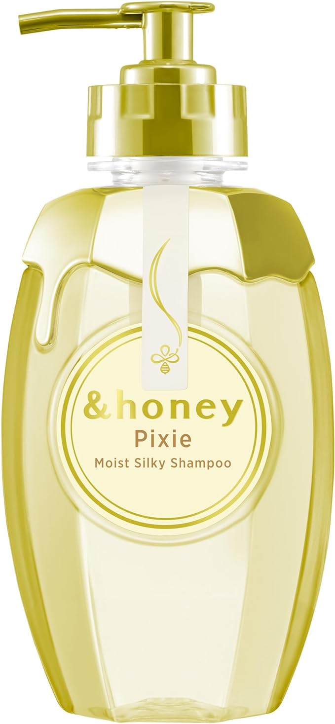 アンドハニー ピクシー モイストシルキー シャンプー1.0/ヘアトリートメント2.0 シャンプー本体 440ml