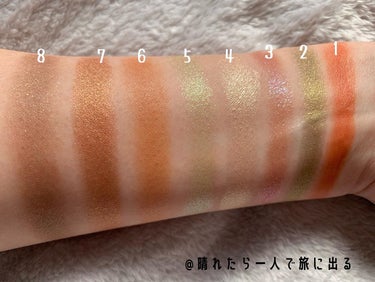 花西子　8色マルチパレット(タイ族限定版)/花西子/アイシャドウパレットを使ったクチコミ（4枚目）
