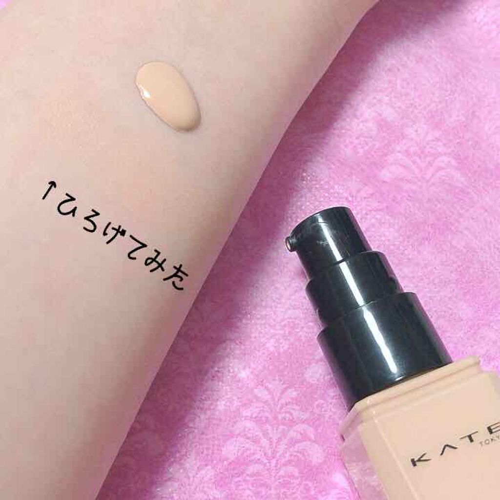 パウダリースキンメイカー/KATE/リキッドファンデーションを使ったクチコミ(3枚目)