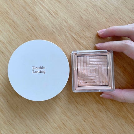 サテンハイライターイタルプリズム/MISSHA/パウダーハイライトを使ったクチコミ(4枚目)