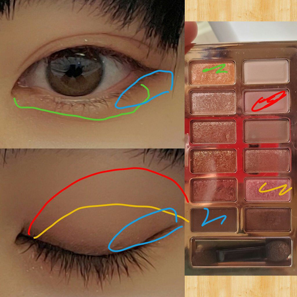 バレンタインボックス/VAVI MELLO/アイシャドウパレットを使ったクチコミ（2枚目）