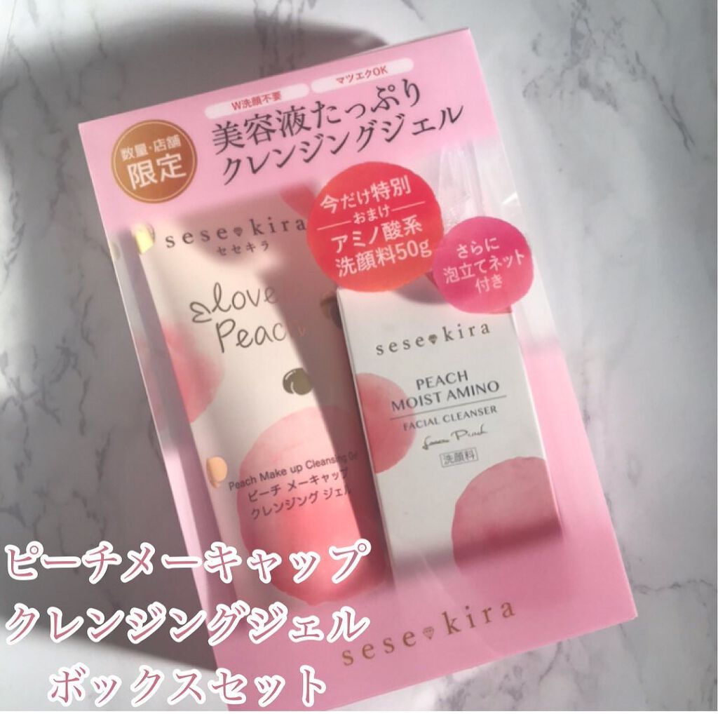 ピーチ モイスト アミノ フェイシャル クレンザー/セセキラ /洗顔フォームを使ったクチコミ(2枚目)