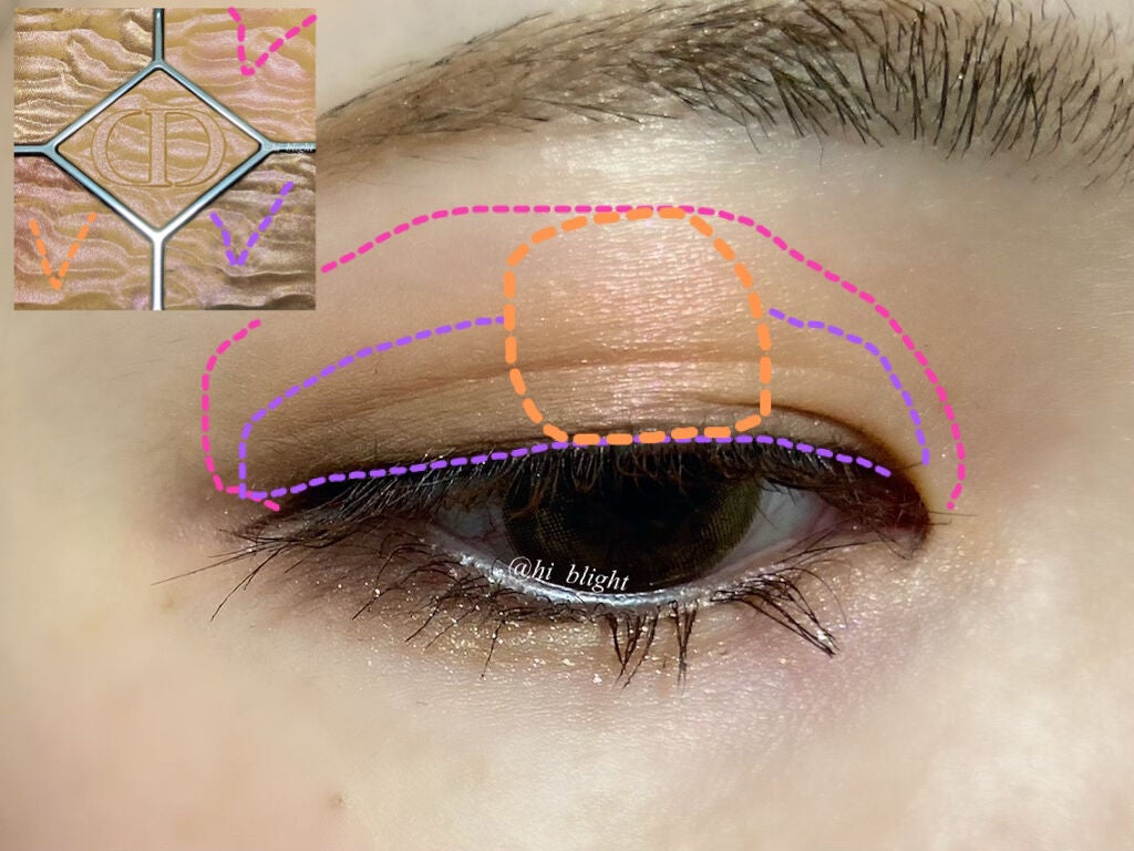 サンク クルール クチュール <サマー デューン>/Dior/アイシャドウパレットを使ったクチコミ(3枚目)