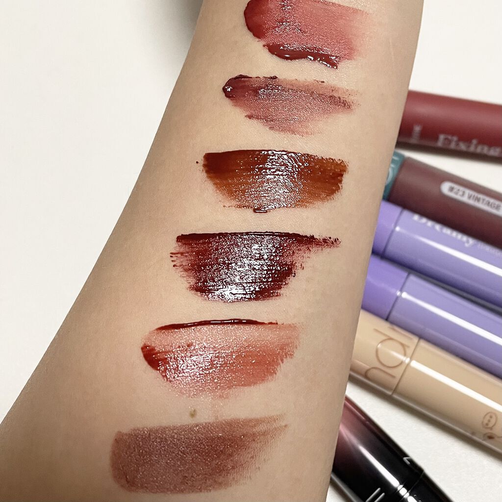 ゼロベルベットティント/rom&nd/リップティントを使ったクチコミ（2枚目）