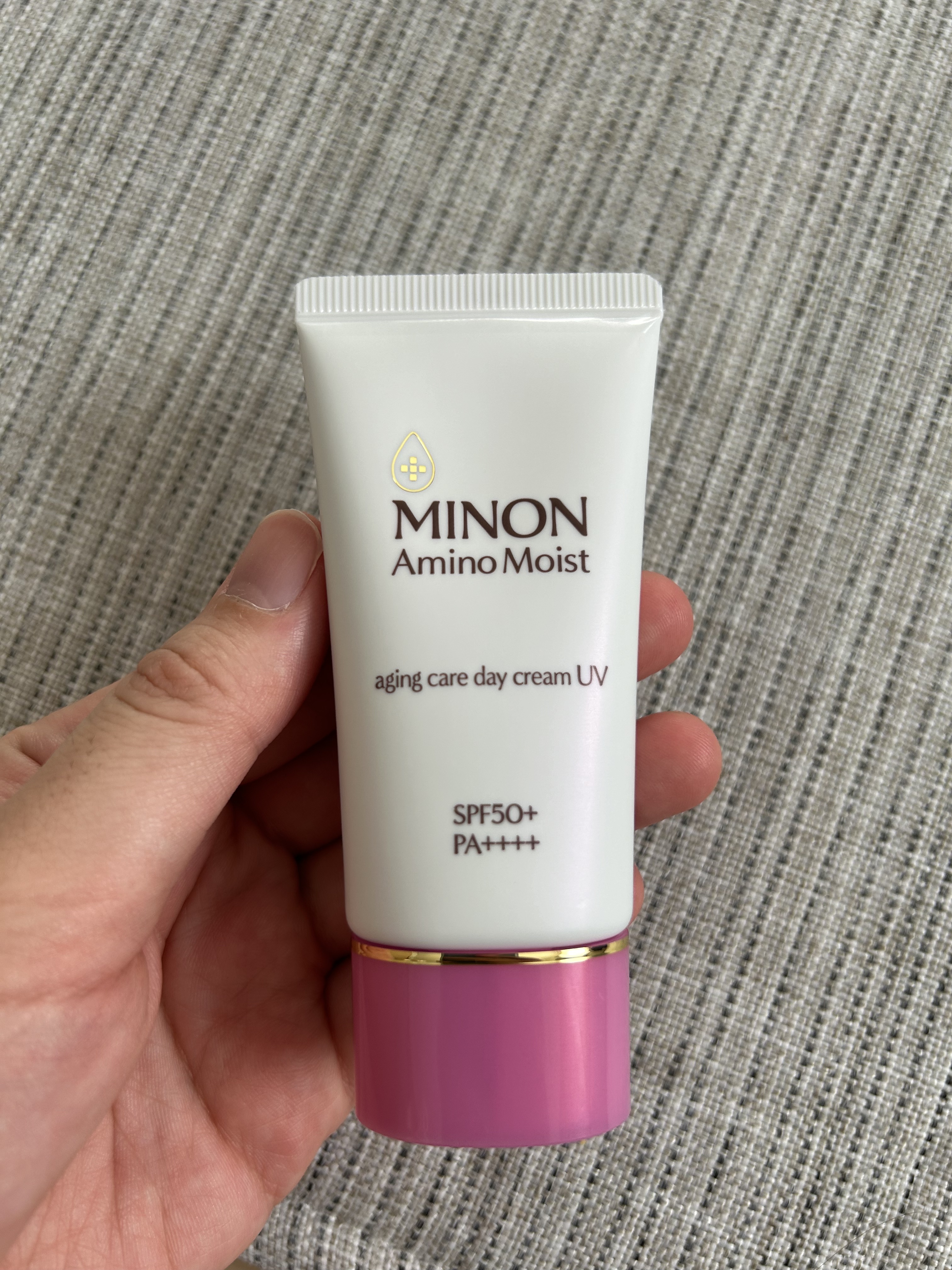 ミノン アミノモイスト エイジングケア デイクリームUV/ミノン/日焼け止めクリームを使ったクチコミ（2枚目）