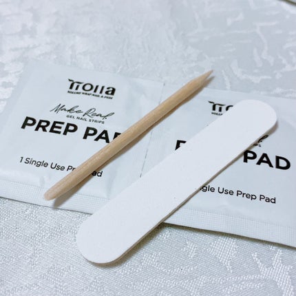 ネイルシール/Qoo10/ネイルシールを使ったクチコミ(5枚目)