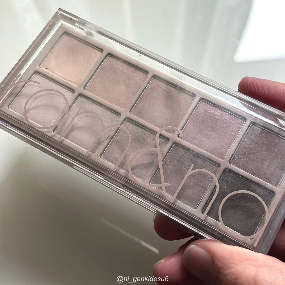 ベターザンパレット/rom&nd/アイシャドウパレットを使ったクチコミ(4枚目)