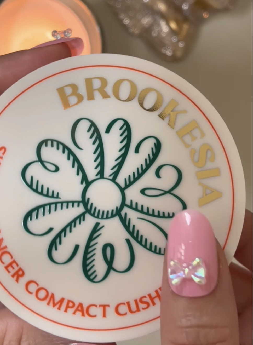 スキンエンハンサー コンパクトクッション（グロー)/BROOKESIA/クッションファンデーションを使ったクチコミ（1枚目）