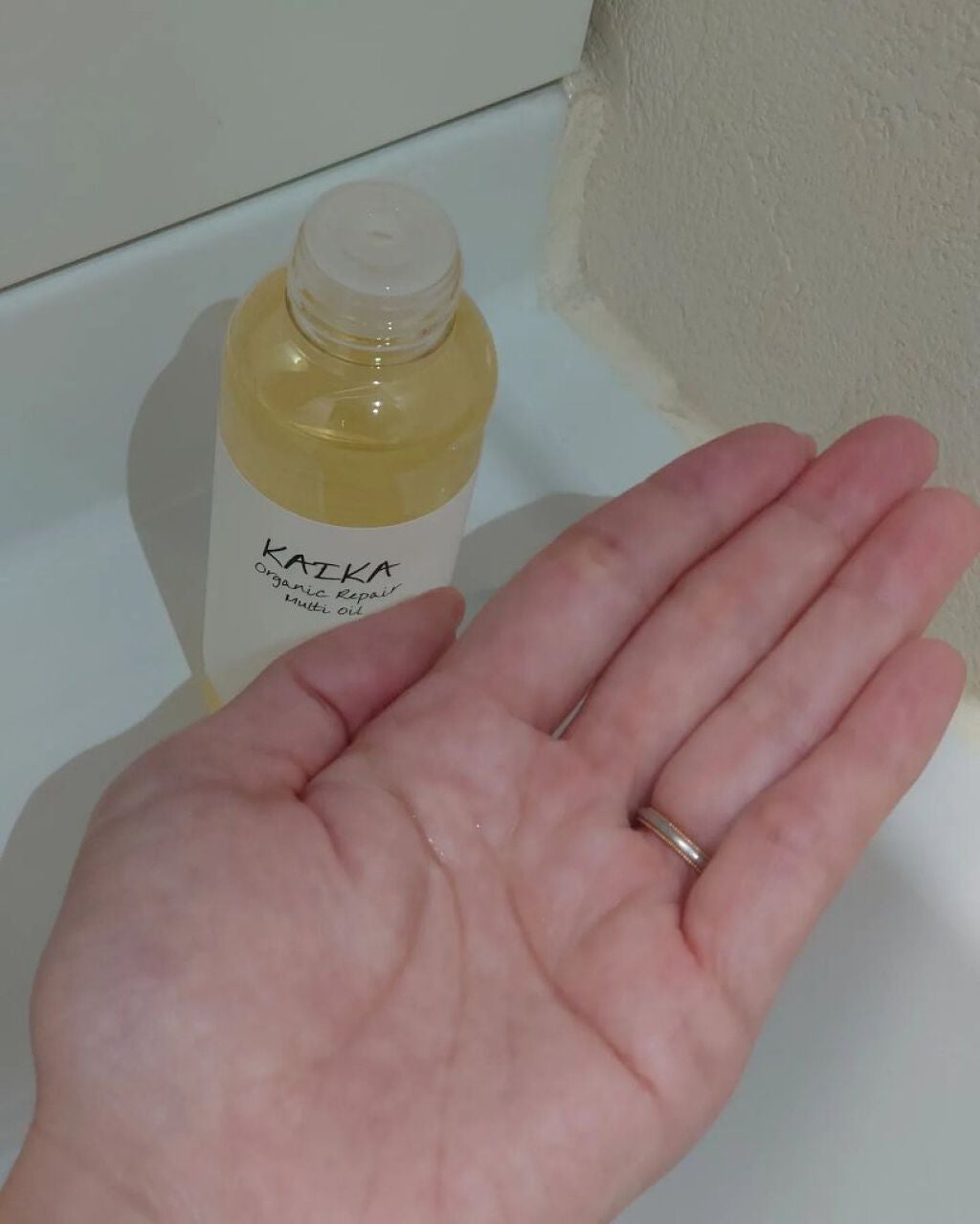 オーガニックマルチオイル/KAIKA/ヘアオイルを使ったクチコミ(4枚目)
