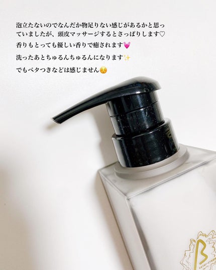 βeater-cream/Maison-de-Merli/サロンシャンプーを使ったクチコミ(4枚目)