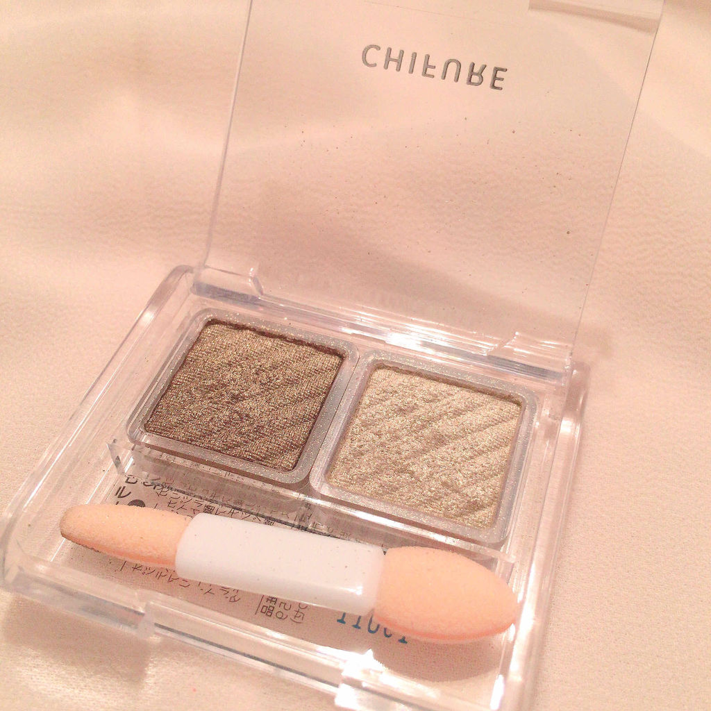 アイ カラー(チップ付) 72 ブラウン＆ゴールド/ちふれ/アイシャドウパレットを使ったクチコミ（2枚目）