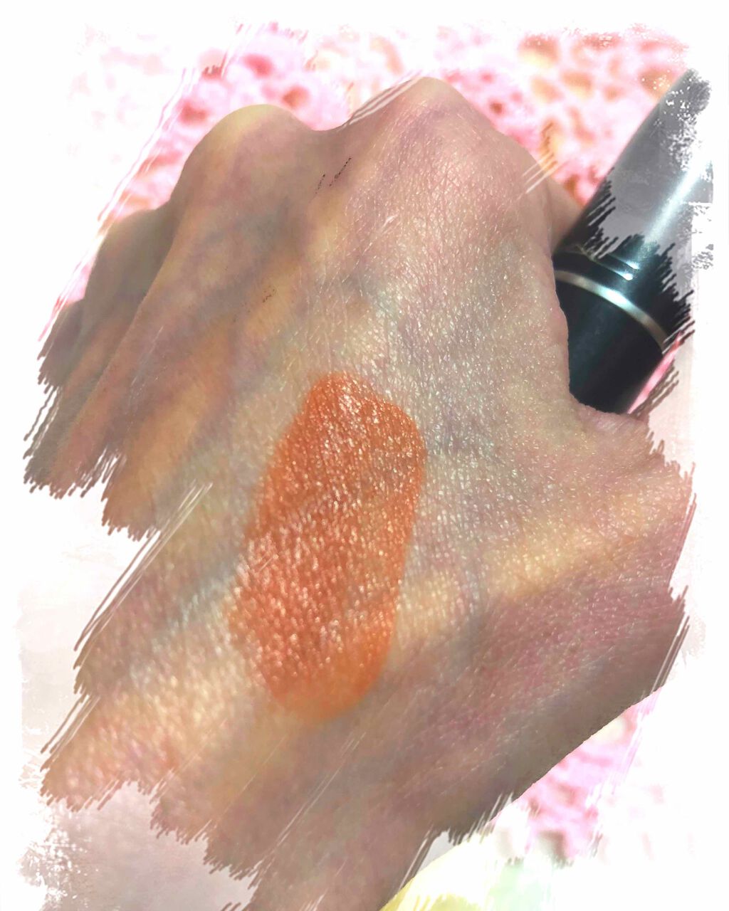 リップスティック チェリッシュ（サテン）/M・A・C/口紅を使ったクチコミ（2枚目）