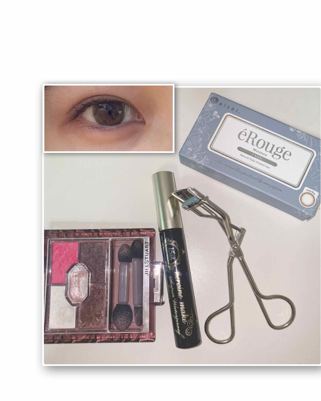 エルージュ 2weeks/éRouge/２週間（２WEEKS）カラコンを使ったクチコミ（1枚目）