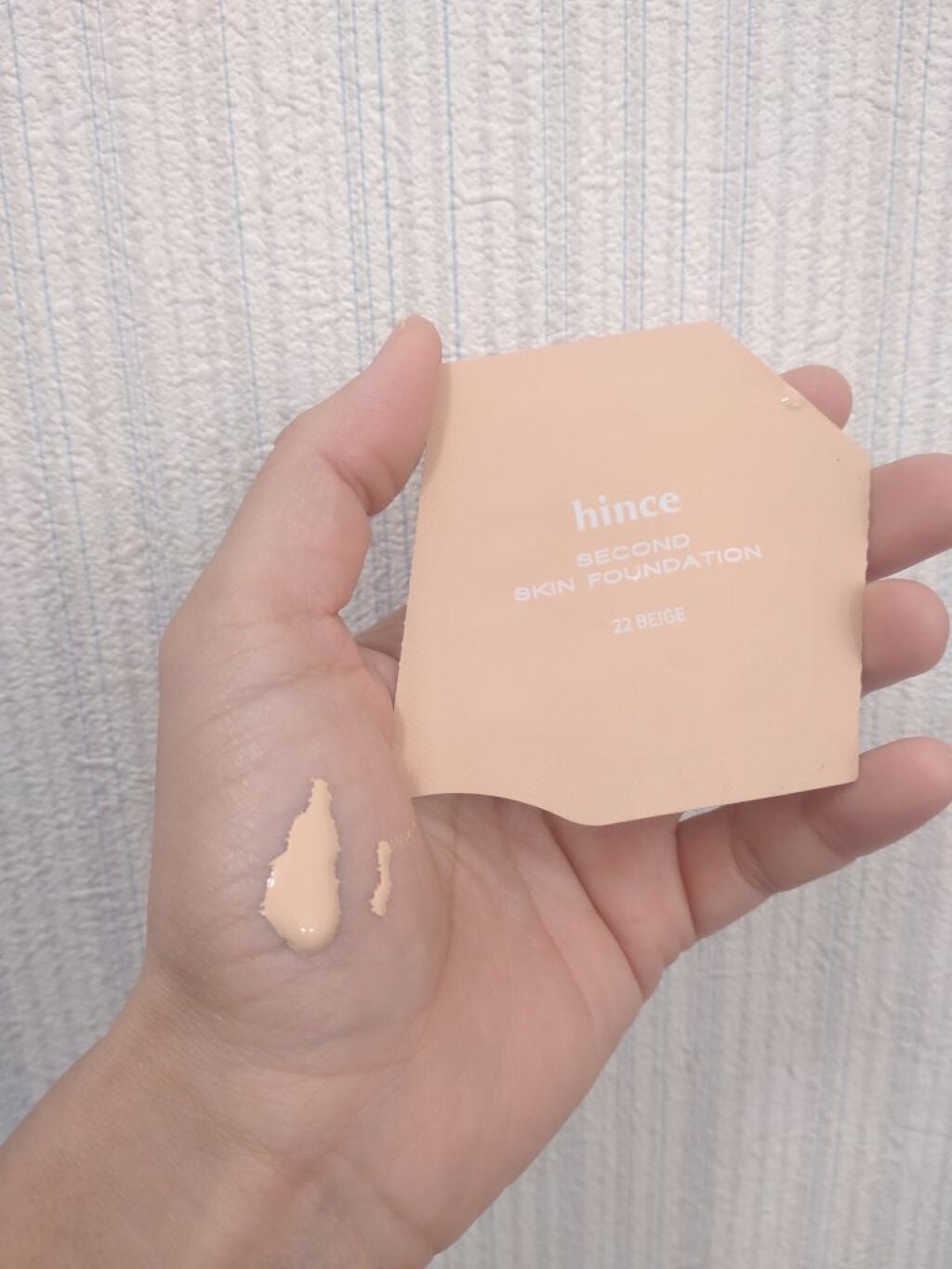 セカンドスキンファンデーション/hince/リキッドファンデーションを使ったクチコミ(3枚目)