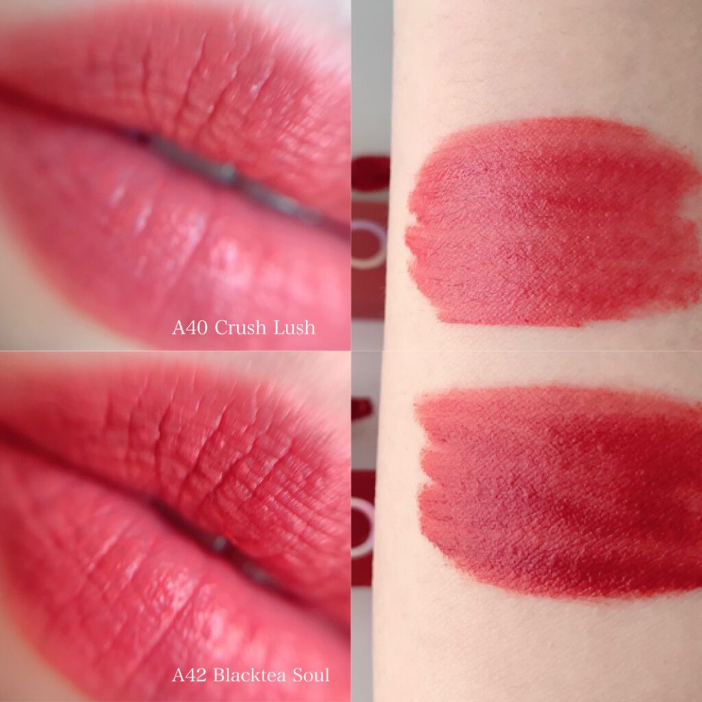 エアフィットベルベットティント8/BLACK ROUGE/リップティントを使ったクチコミ（2枚目）