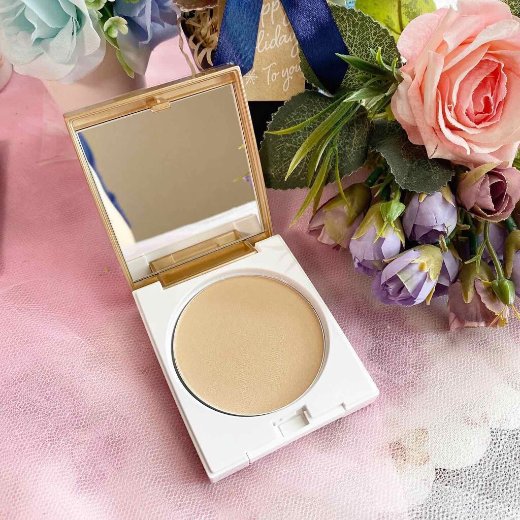 リソウ クリア ホワイトパウダー LW/リソウコーポレーション/プレストパウダーを使ったクチコミ（1枚目）