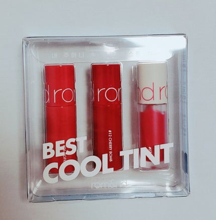 ベストティントエディション ミニリップキット/rom&nd/リップティントを使ったクチコミ(1枚目)