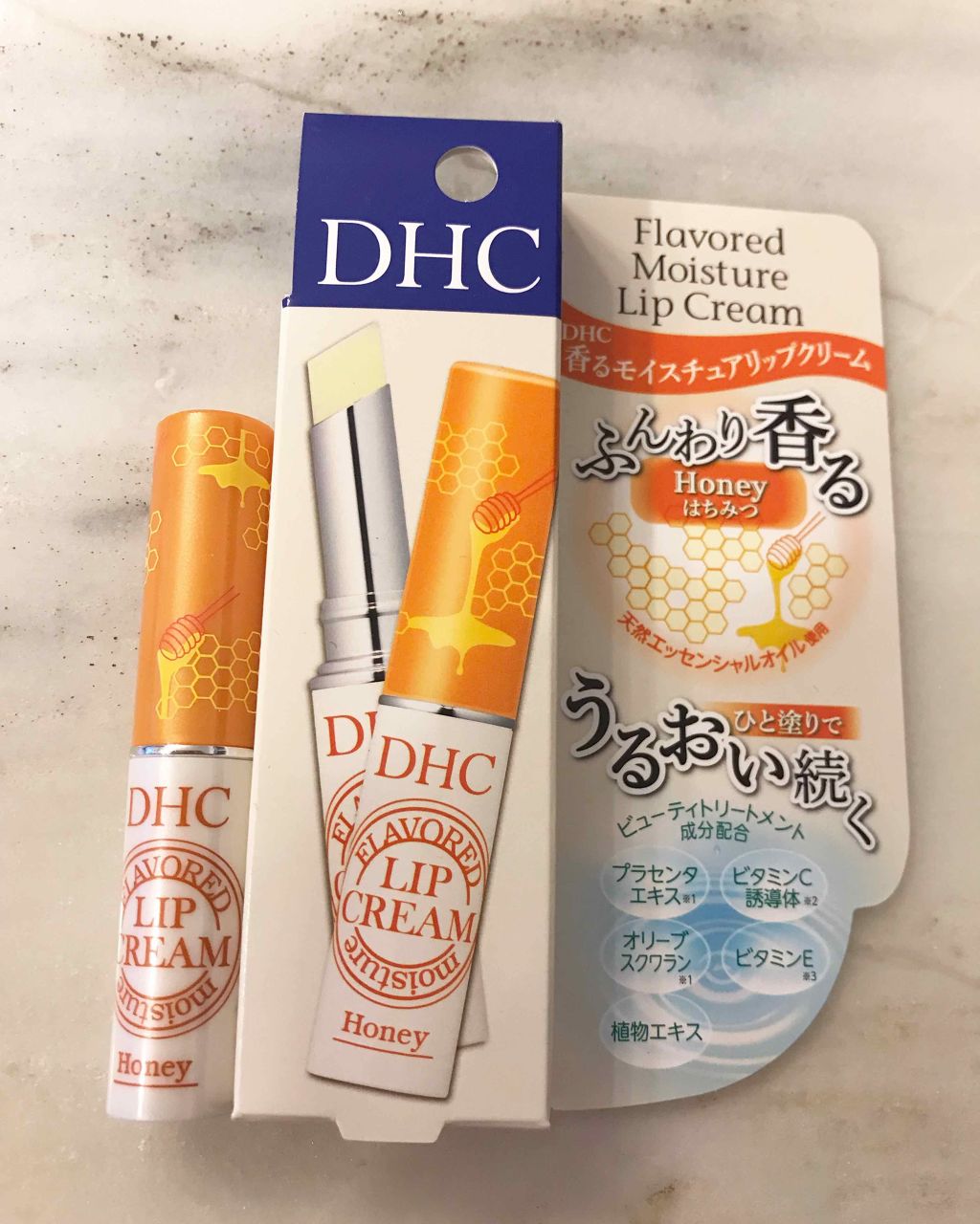 香るモイスチュアリップクリーム はちみつ/DHC/リップクリームを使ったクチコミ(1枚目)