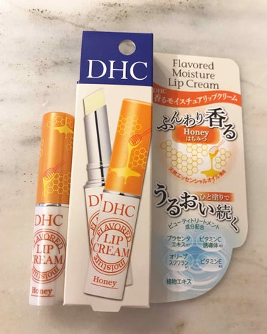 DHC 香るモイスチュアリップクリーム はちみつのクチコミ「こんばんは🌙

今回紹介する商品は、
DHCの 
"モイルチュア リップクリーム(はちみつ)で.....」（1枚目）