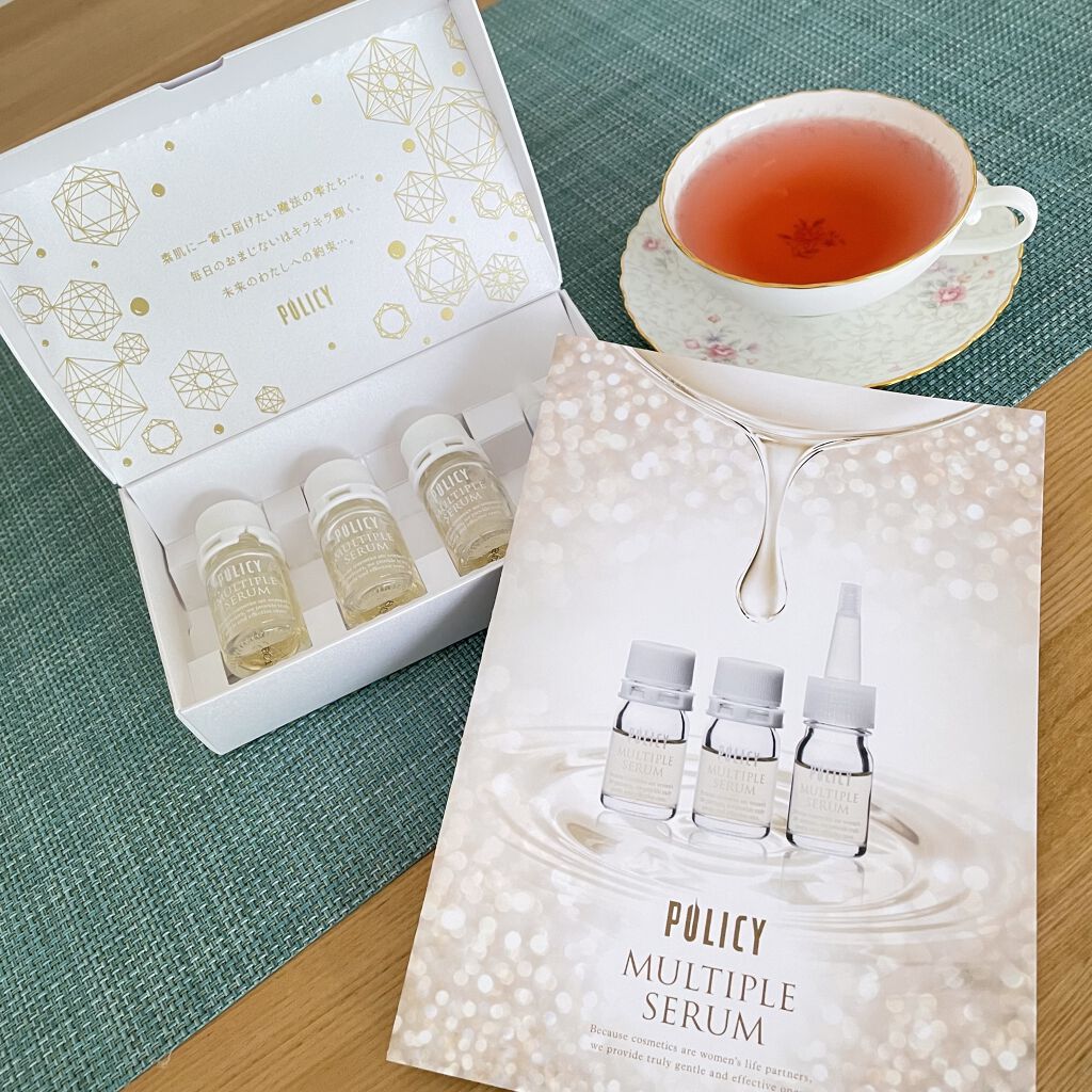 マルチプルセラム/ポリシー化粧品/美容液を使ったクチコミ（3枚目）