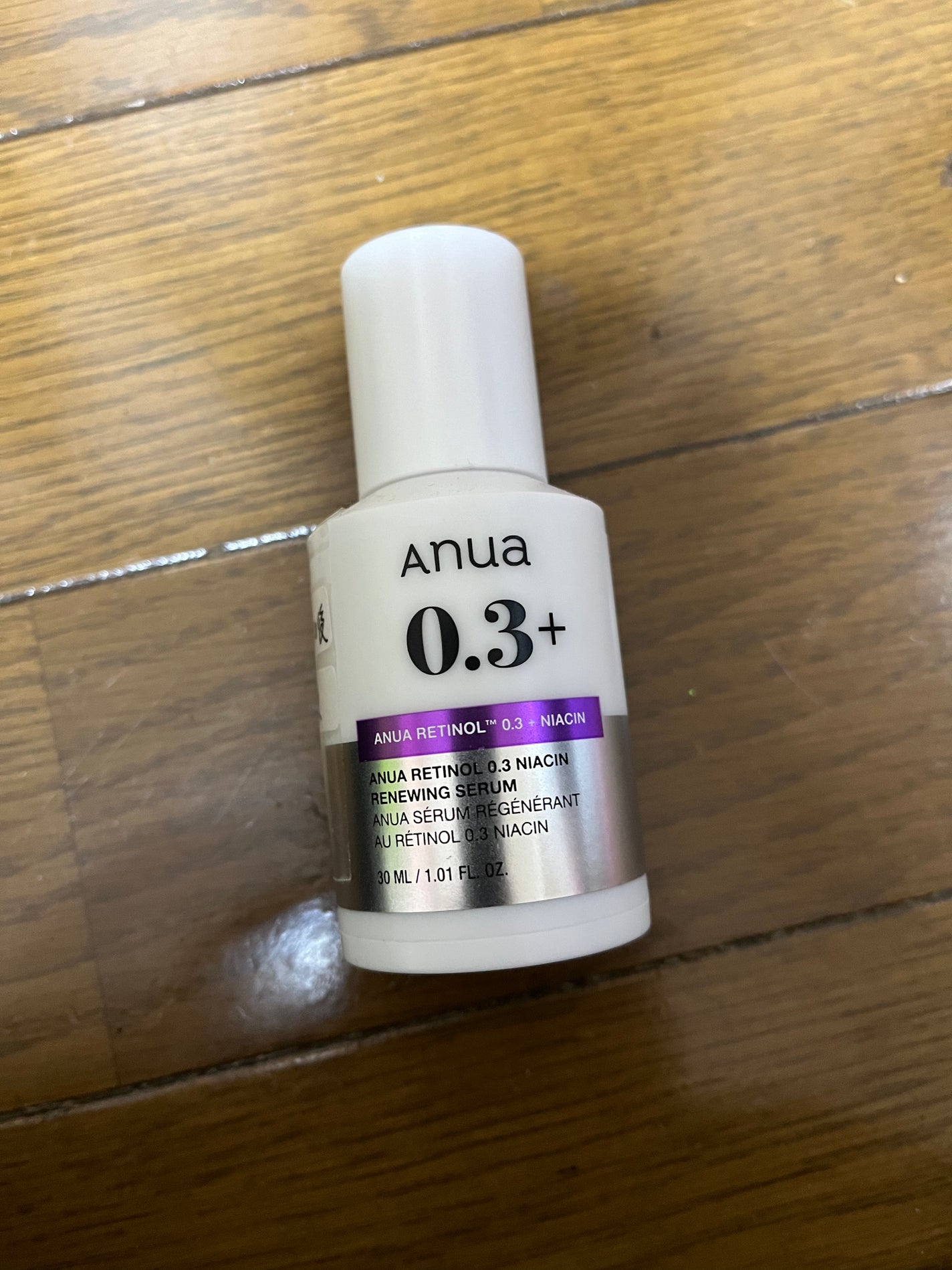 レチノール0.3 ナイアシンリニューイングセラム/Anua/美容液を使ったクチコミ(1枚目)