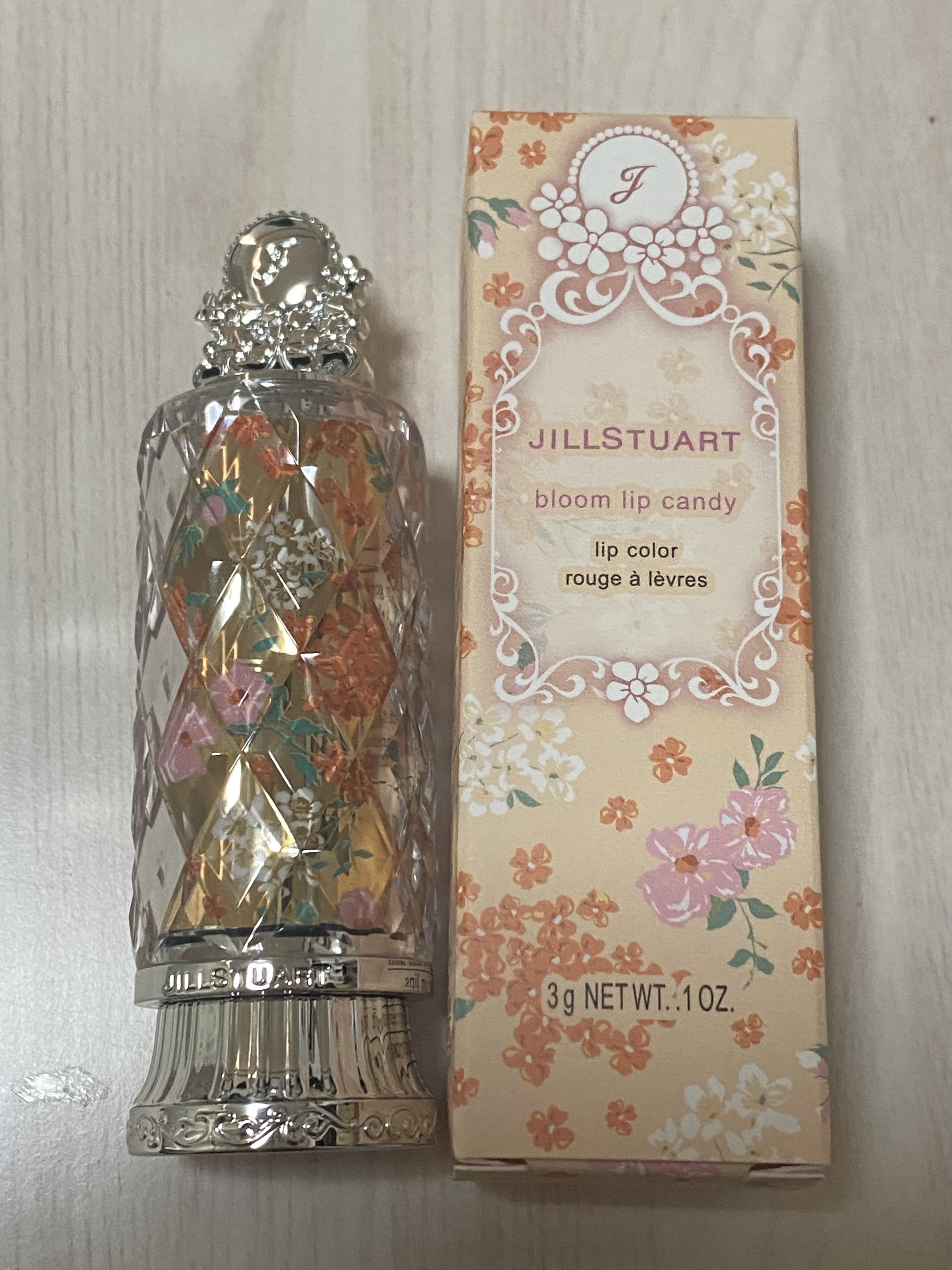 ジルスチュアート ブルーム リップ キャンディ 09 osmanthus breeze/JILL STUART/口紅を使ったクチコミ（2枚目）