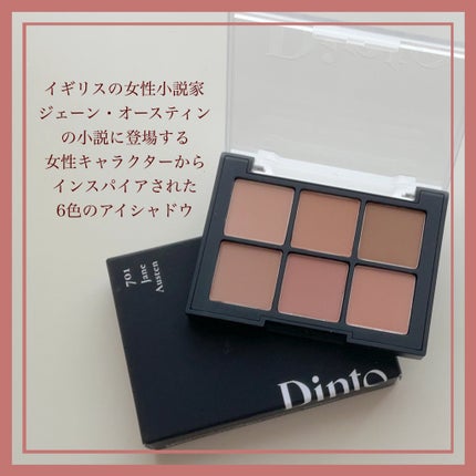 ブラーフィニシュシャドウパレット/Dinto/アイシャドウパレットを使ったクチコミ(2枚目)