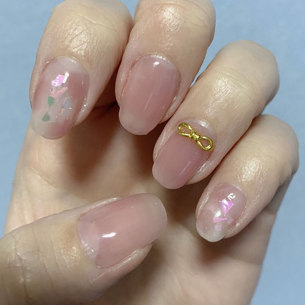 ジェルネイル（ライト対応）/セリア/ジェルネイルを使ったクチコミ（1枚目）