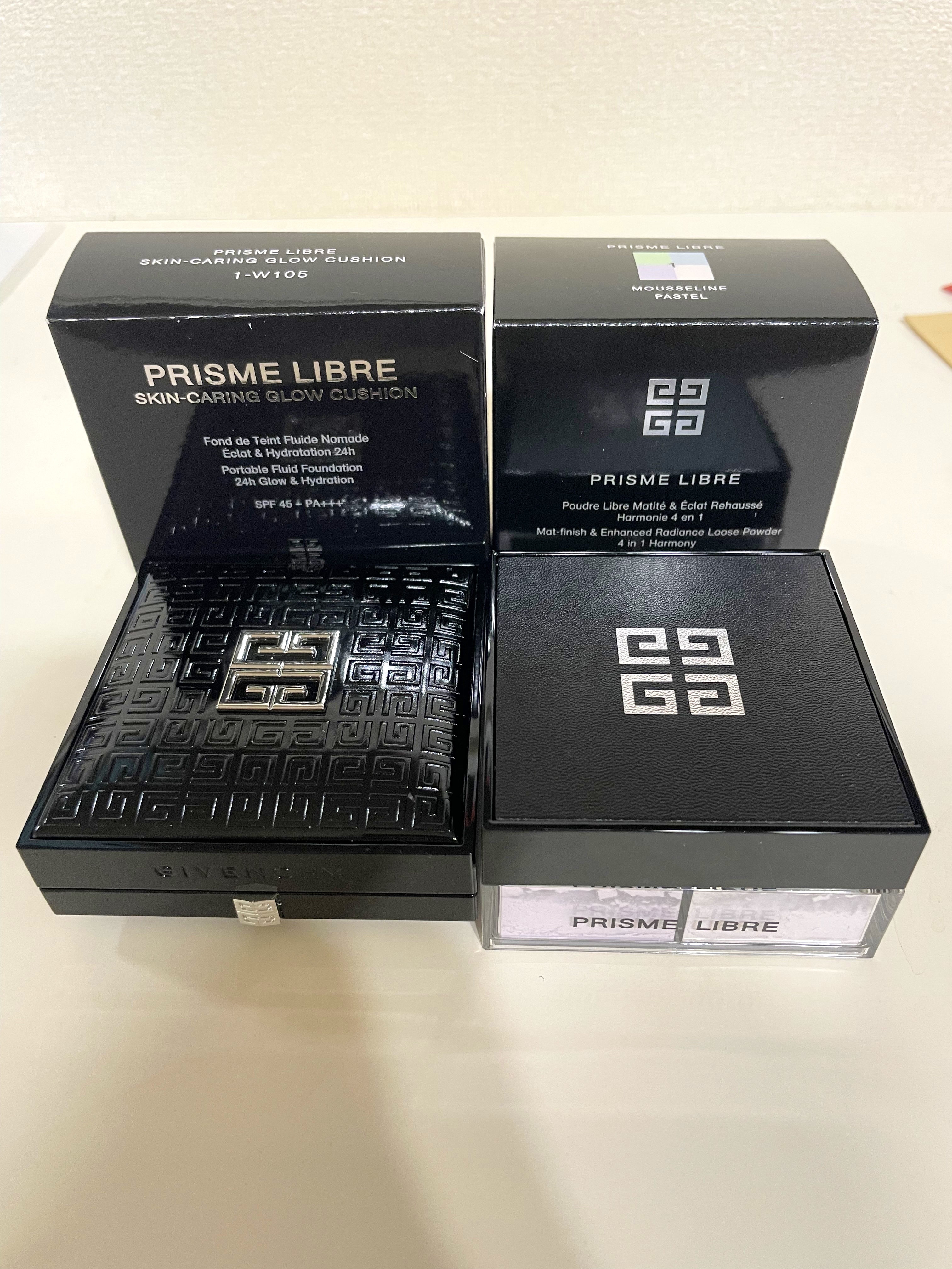 プリズム・リーブル・スキンケアリング・グロウ・クッション/GIVENCHY/クッションファンデーションを使ったクチコミ（1枚目）