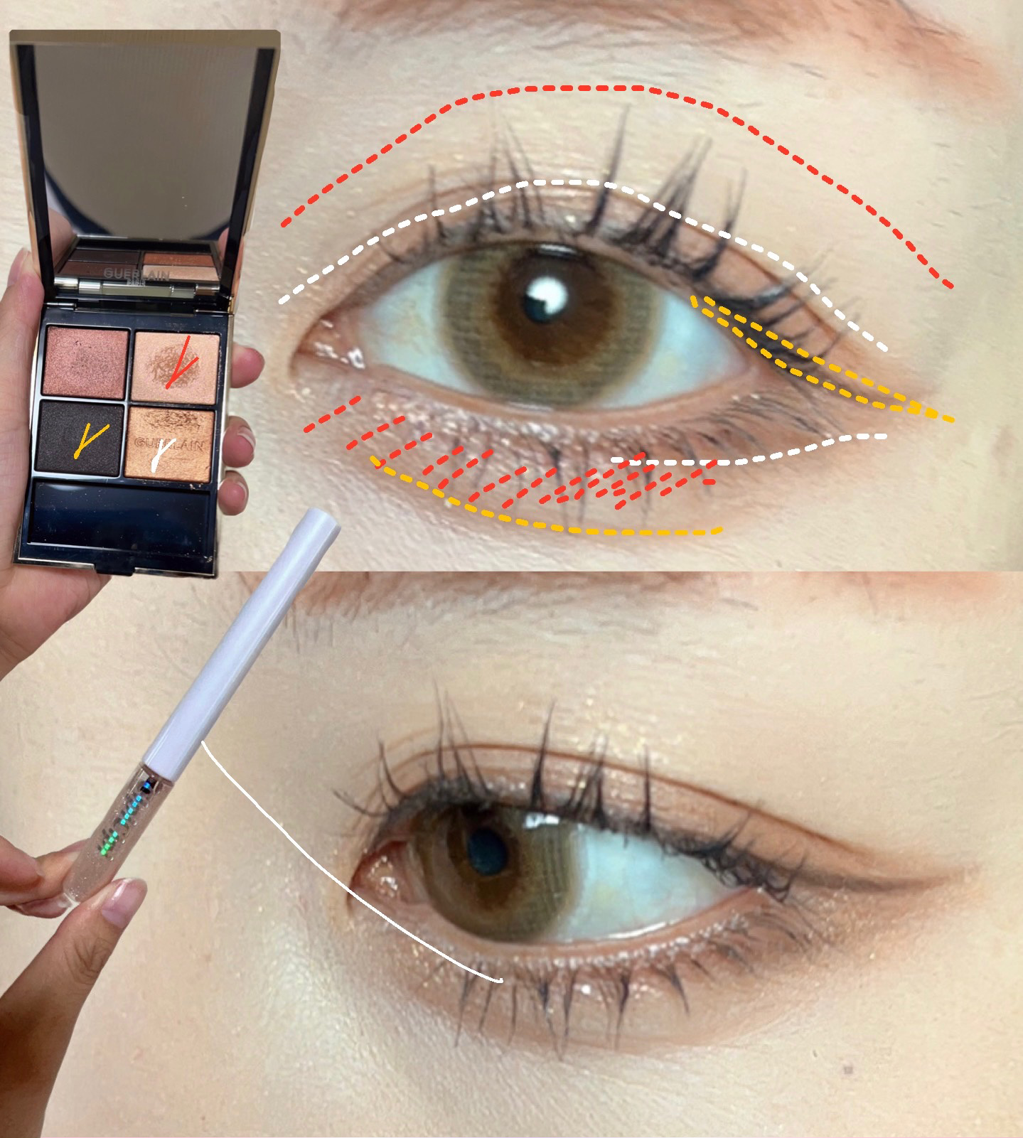 オンブル ジェ/GUERLAIN/アイシャドウパレットを使ったクチコミ（2枚目）