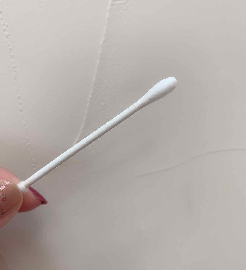 紙軸めんぼう/DAISO/その他化粧小物を使ったクチコミ（2枚目）