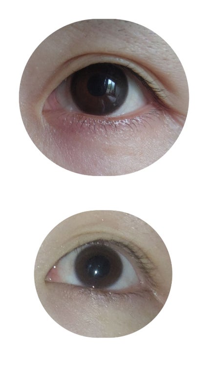 eye closet 1day SweetSeries "Girly"(アイクローゼットワンデースウィートシリーズ ガーリー)/EYE CLOSET/ワンデー(1DAY)カラコンを使ったクチコミ(4枚目)